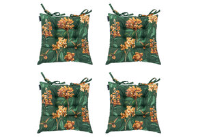 Madison -  Zitkussen Toscane Lua green - Ca. 46x46 cm - Set van 4