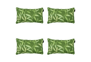 Madison -  Sierkussen Fergus green   - Ca. 30x50 cm - Set van 4