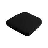 Madison -  Zitkussen Wicker Panama black - Ca. 48x48 cm - Set van 4