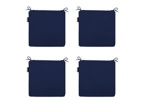 Madison -  Zitkussen Panama indigo - Ca. 40x40 cm - Set van 4