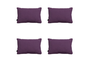 Madison -  Sierkussen Panama purple - Ca. 40x60 cm - Set van 4