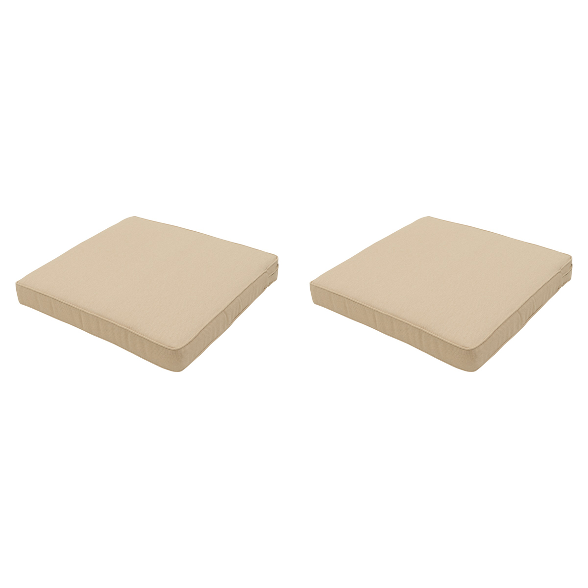 Madison -  Lounge Profi-Line Zitkussen Beige canvas eco+ - Ca. 60x60 cm - Set van 2