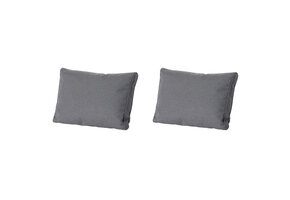 Madison -  Lounge Profi-Line Manchester grey - Ca. 40x60 cm - Set van 2