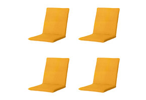 Madison -  Stapelstoelkussen Panama golden glow - Ca. 97x49 cm - Set van 4