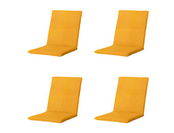 Madison -  Stapelstoelkussen Panama golden glow - Ca. 97x49 cm - Set van 4