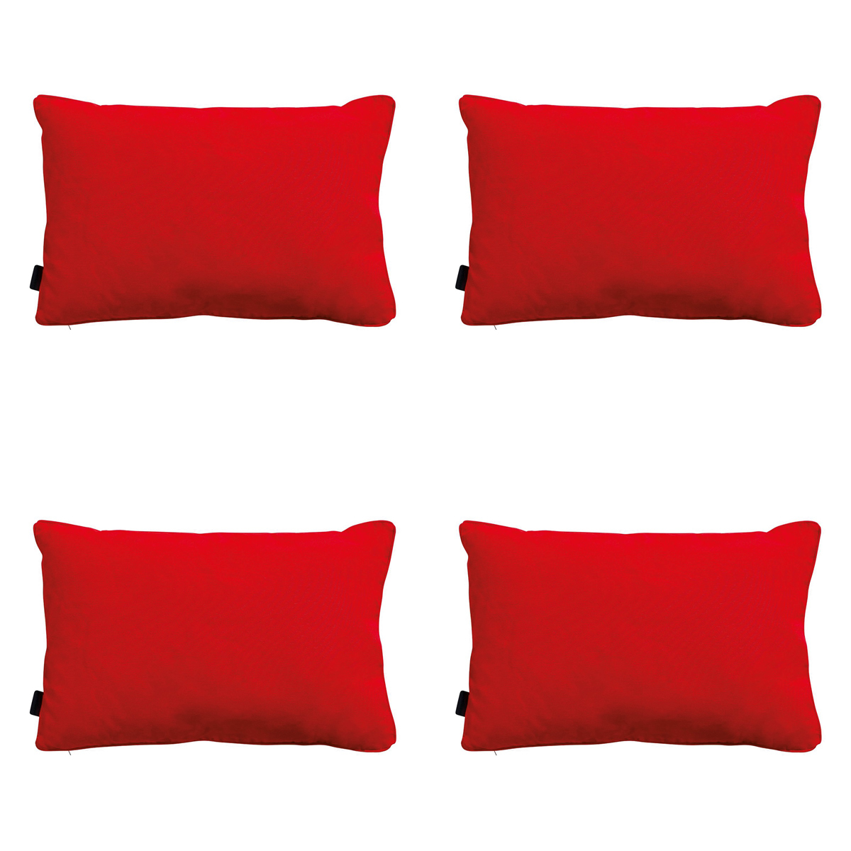 Madison -  Sierkussen Panama red - Ca. 40x60 cm - Set van 4