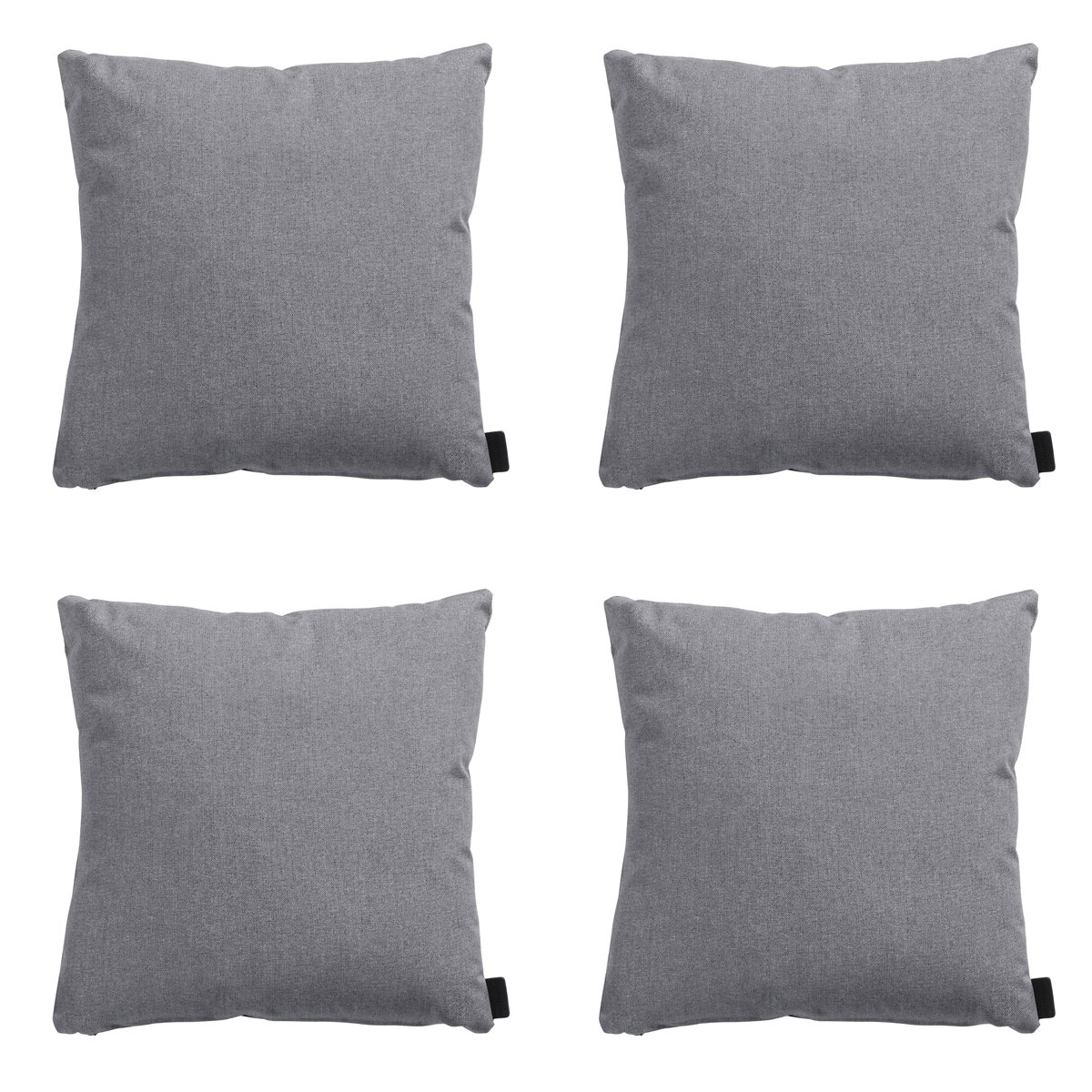 Madison -  Sierkussen Oxford grey - Ca. 45x45 cm - Set van 4