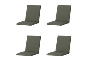 Madison -  Stapelstoelkussen Manchester green - Ca. 97x49 cm - Set van 4