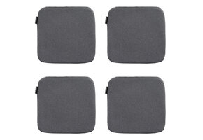 Madison -  Zitkussen Manchester grey - Ca. 40x40 cm - Set van 4