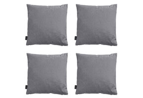 Madison -  Sierkussen Panama grey - Ca. 45x45 cm - Set van 4