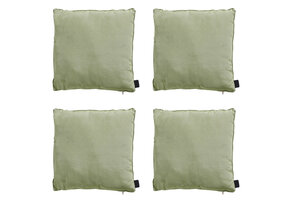 Madison -  Sierkussen Panama sage - Ca. 45x45 cm - Set van 4