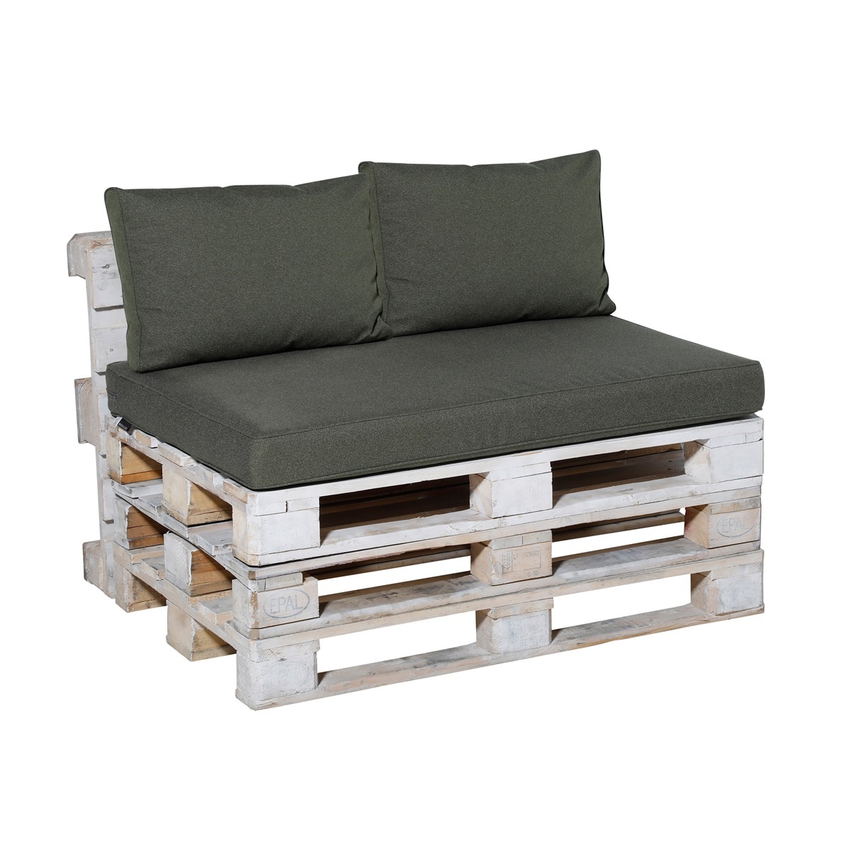 Madison - Lounge Zitkussen Manchester green - Ca. 120x80 cm