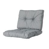 Madison -  Florance Zitkussen Basic grey - Ca. 73x73 cm - Set van 2