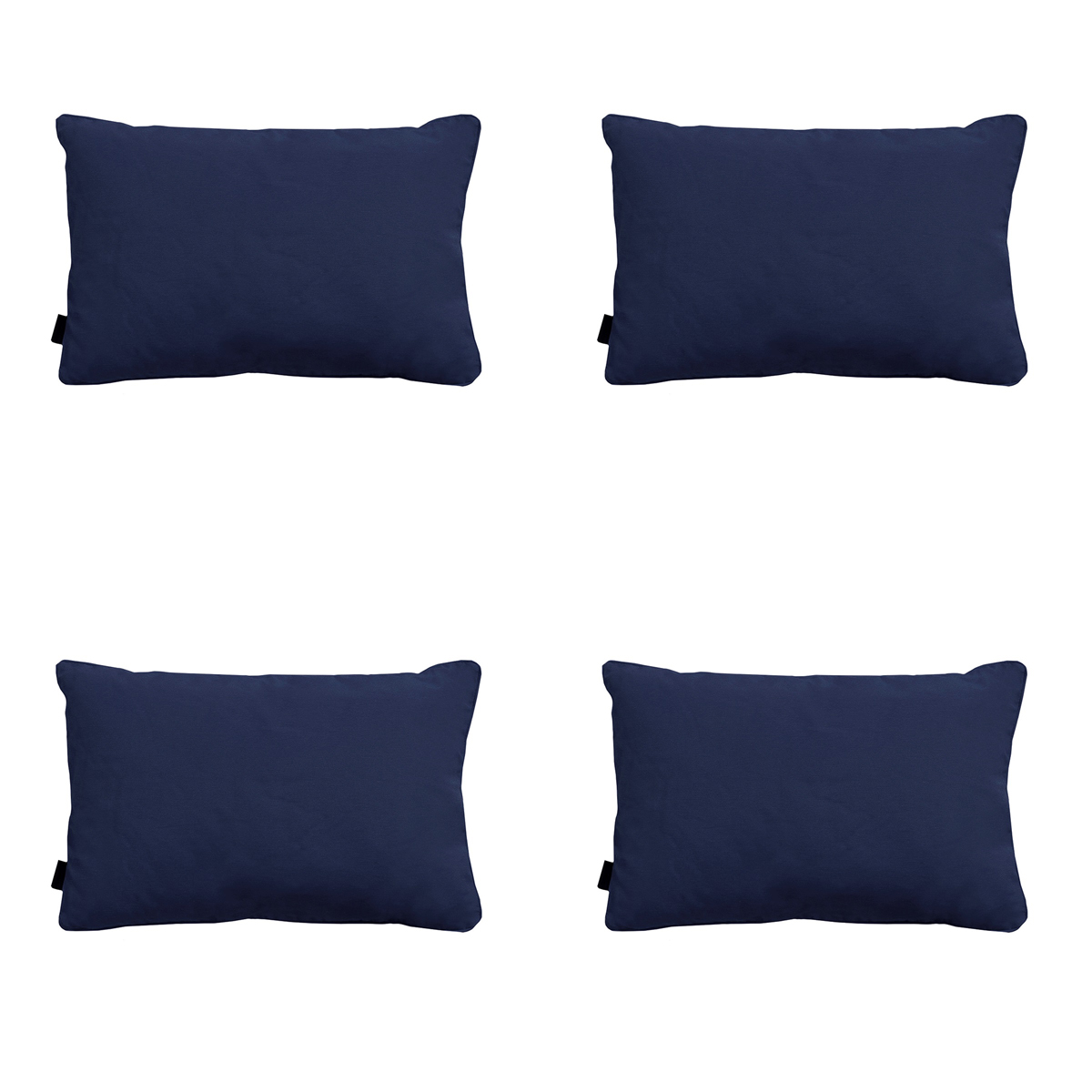 Madison -  Sierkussen Panama indigo - Ca. 40x60 cm - Set van 4