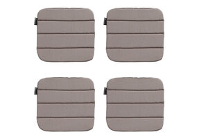 Madison -  Zitkussen Panama taupe - Ca. 40x40 cm - Set van 4