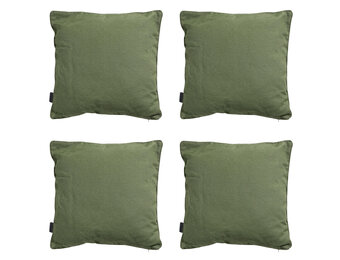 Madison -  Sierkussen Panama green - Ca. 60x60 cm - Set van 4
