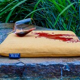 Madison -  Stapelstoelkussen Green canvas eco+ - Ca. 97x49 cm - Set van 4