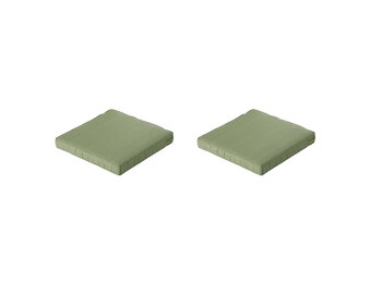 Madison -  Lounge Zitkussen Basic green - Ca. 73x73 cm - Set van 2