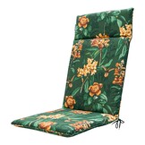 Madison -  Tuinstoelkussen Hoge Rug Lua green - Ca. 120x50 cm - Set van 4