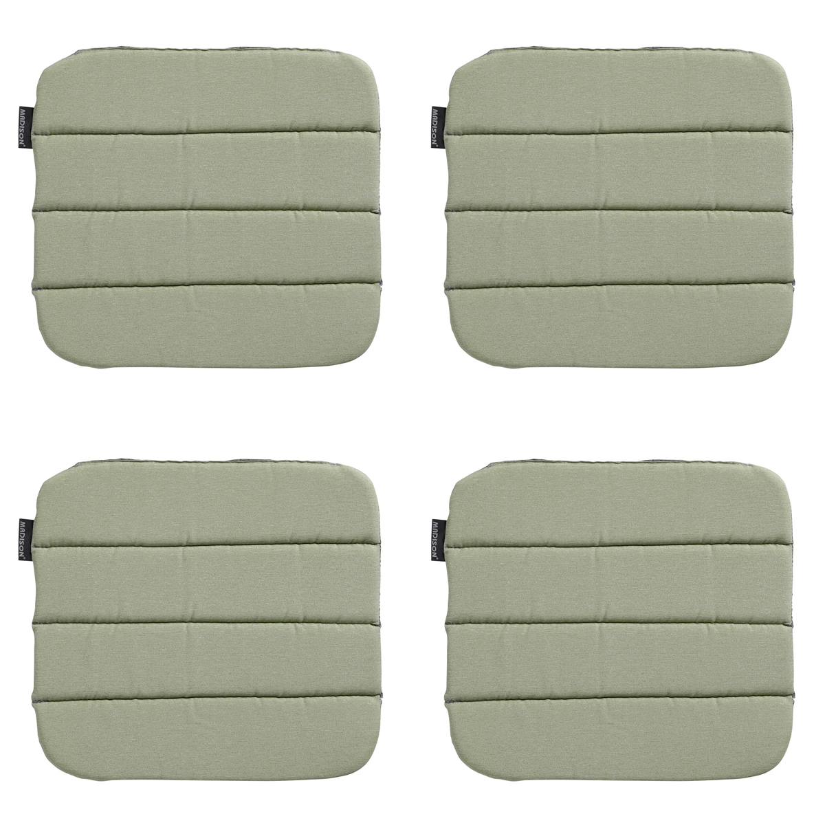 Madison -  Zitkussen Panama sage - Ca. 40x40 cm - Set van 4