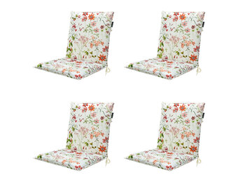 Madison -  Stapelstoelkussen Milly natural - Ca. 97x49 cm - Set van 4