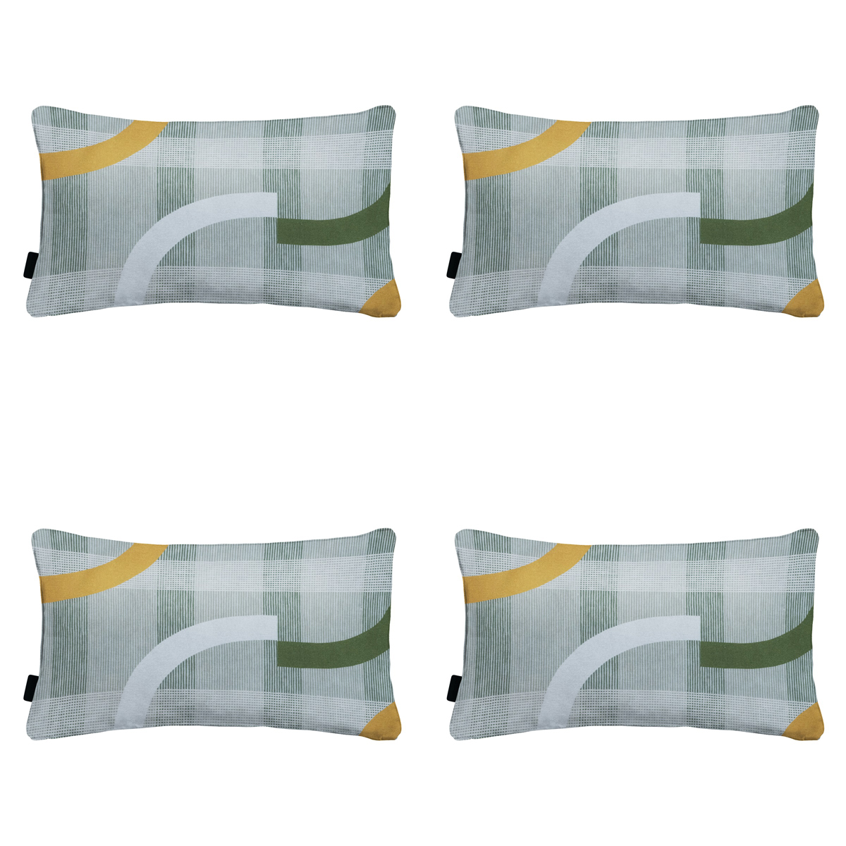 Madison -  Sierkussen Tess orange - Ca. 30x50 cm - Set van 4