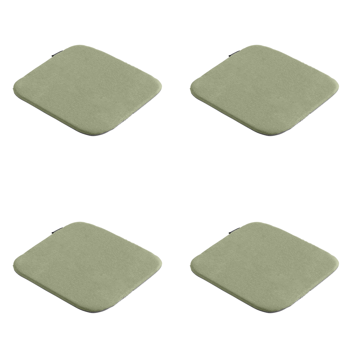 Madison -  Zitkussen Panama sage - Ca. 40x40 cm - Set van 4