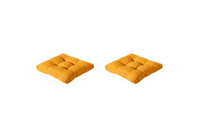 Madison -  Florance Zitkussen Panama golden glow - Ca. 60x60 cm - Set van 2
