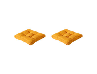 Madison -  Florance Zitkussen Panama golden glow - Ca. 60x60 cm - Set van 2