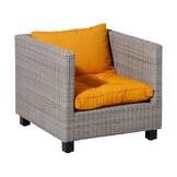 Madison -  Florance Zitkussen Panama golden glow - Ca. 60x60 cm - Set van 2