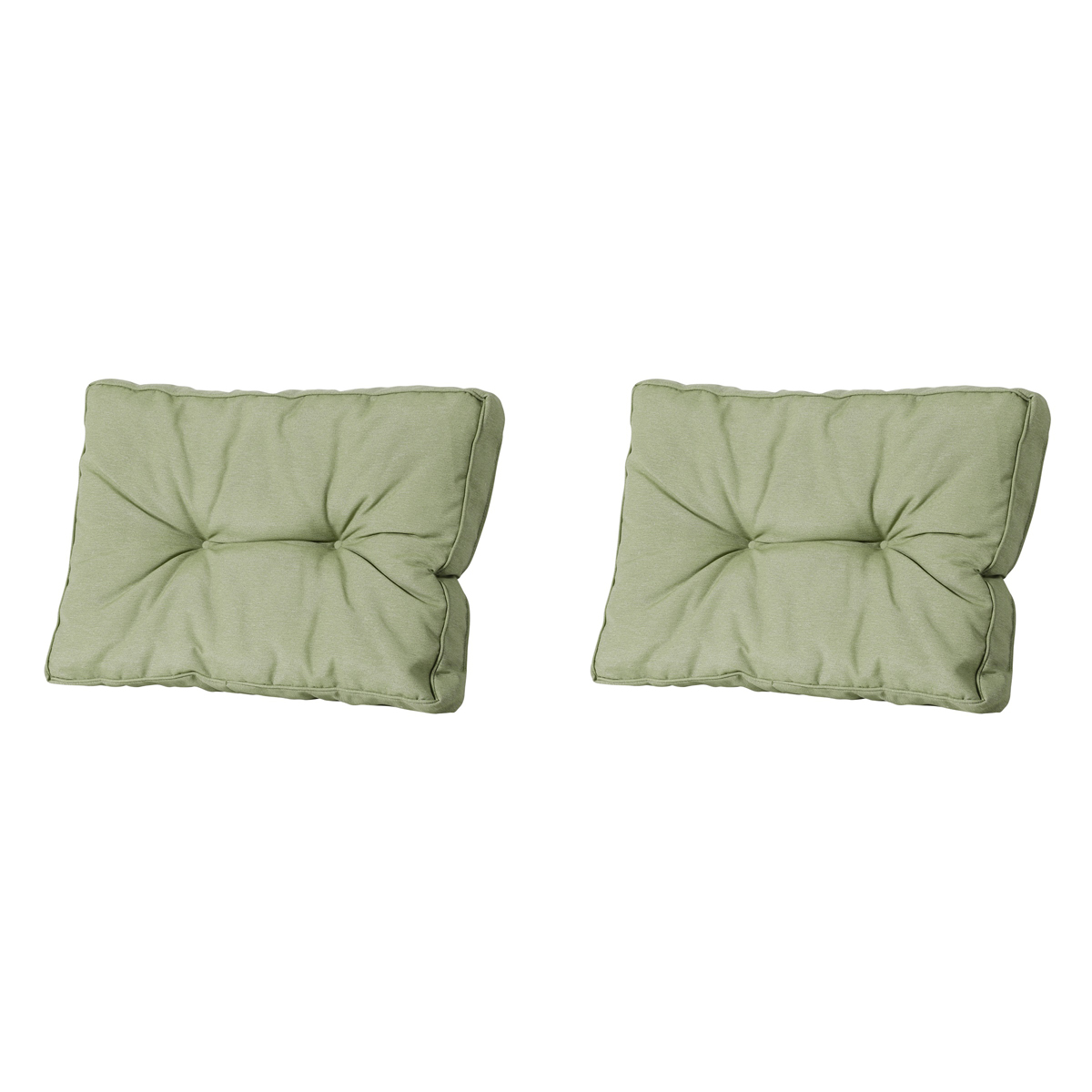 Madison -  Florance Rugkussen Panama sage - Ca. 43x60 cm - Set van 2