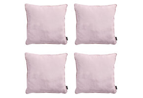 Madison -  Sierkussen Panama soft pink - Ca. 45x45 cm - Set van 4