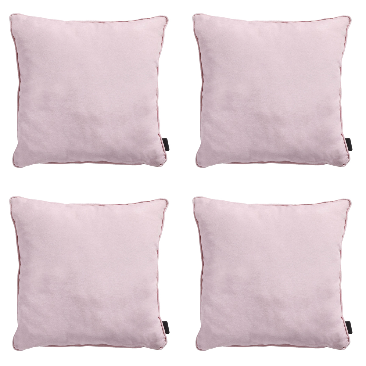 Madison -  Sierkussen Panama soft pink - Ca. 45x45 cm - Set van 4