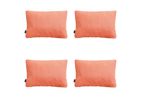 Madison -  Sierkussen Panama flame orange - Ca. 40x60 cm - Set van 4