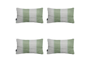 Madison -  Sierkussen Banda kaki - Ca. 30x50 cm - Set van 4