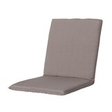 Madison -  Stapelstoelkussen Panama taupe - Ca. 97x49 cm - Set van 4