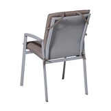 Madison -  Stapelstoelkussen Panama taupe - Ca. 97x49 cm - Set van 4