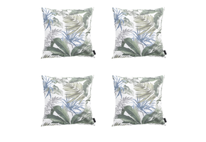 Madison -  Sierkussen Bliss blue - Ca. 45x45 cm - Set van 4