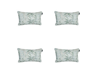 Madison -  Sierkussen Palma natural - Ca. 30x50 cm - Set van 4