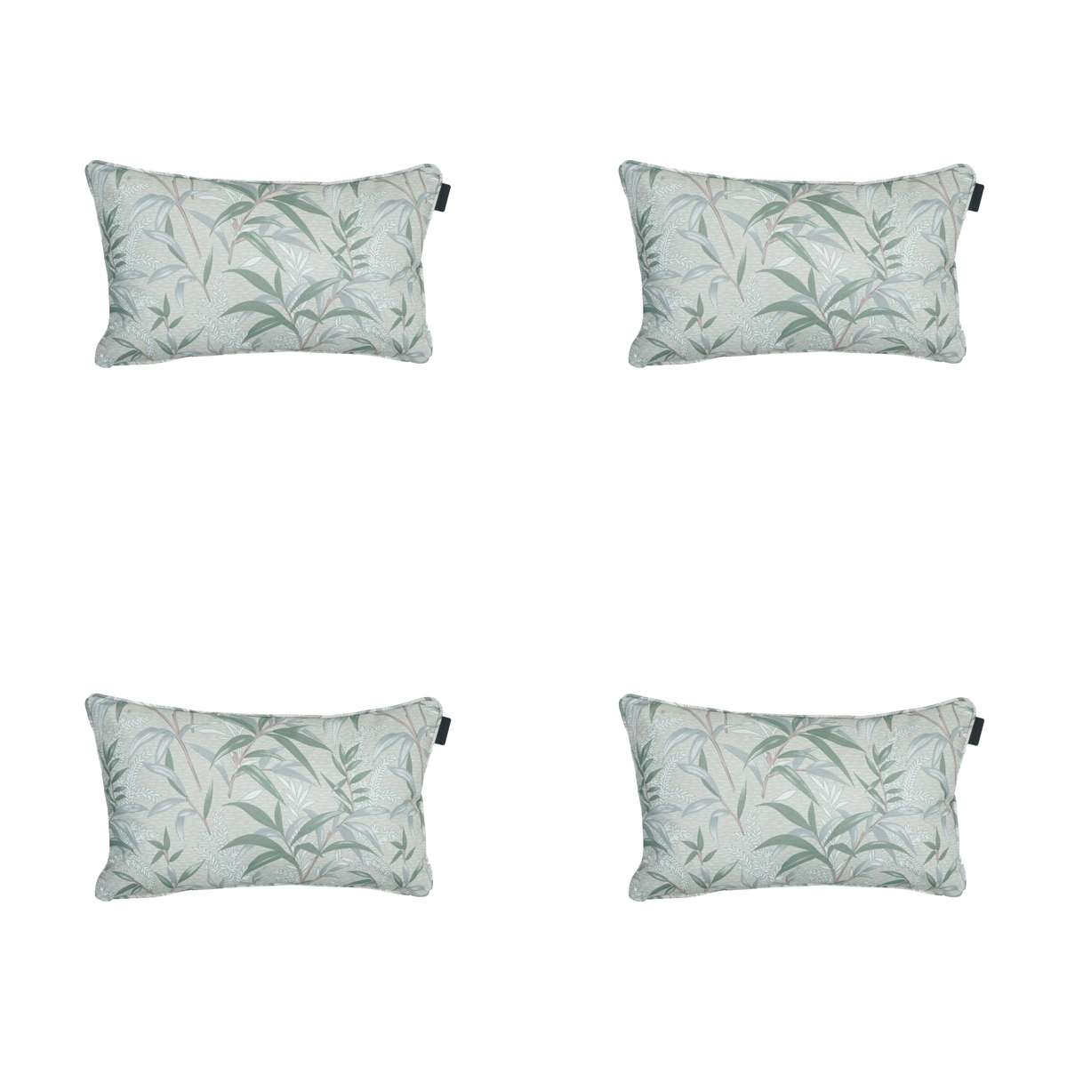 Madison -  Sierkussen Palma natural - Ca. 30x50 cm - Set van 4