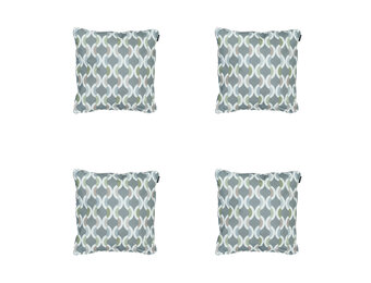 Madison -  Sierkussen Trivia grey - Ca. 50x50 cm - Set van 4