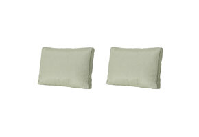 Madison -  Lounge Rugkussen Panama sage - Ca. 40x60 cm - Set van 2