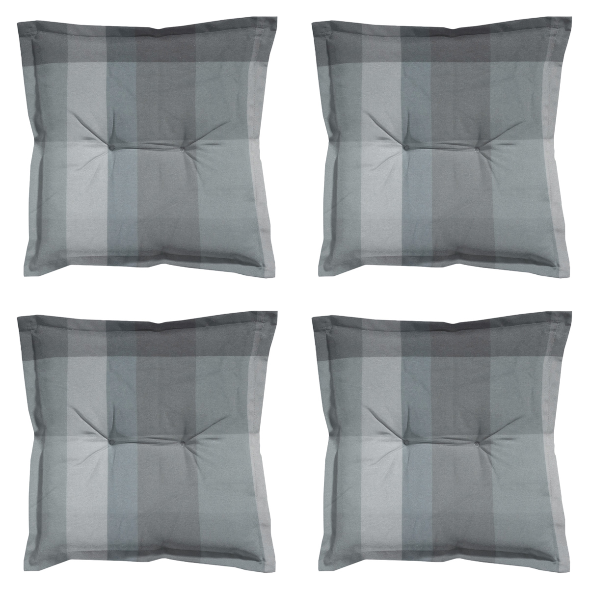 Madison -  Zitkussen Sya grey - Ca. 50x50 cm - Set van 4