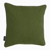 Madison -  Sierkussen Moss green canvas eco+ - Ca. 50x50 cm - Set van 4
