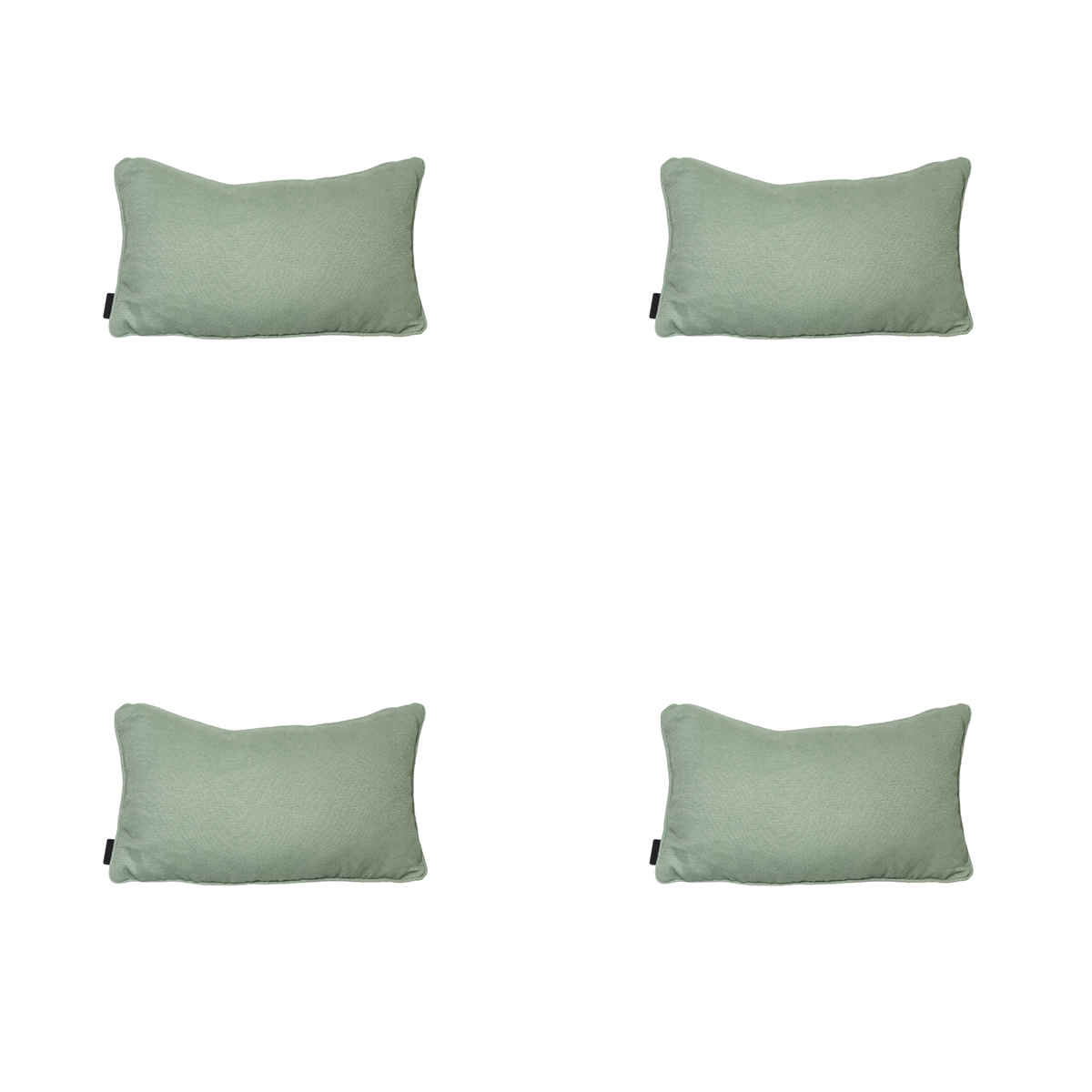 Madison -  Sierkussen Napels kaki - Ca. 30x50 cm - Set van 4