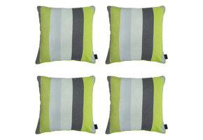 Madison -  Sierkussen Victoria green - Ca. 50x50 cm - Set van 4