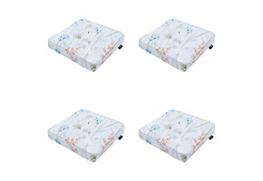 Madison -  Zitkussen Donna azure canvas eco+ - Ca. 40x40 cm - Set van 4