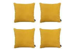 Madison -  Sierkussen Gold canvas eco+ - Ca. 50x50 cm - Set van 4