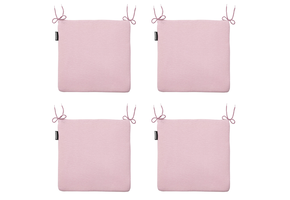 Madison -  Zitkussen Panama soft pink - Ca. 40x40 cm - Set van 4