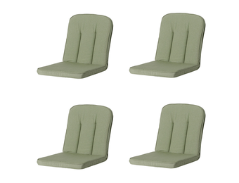 Madison -  Tuinkussen Classic/Bora/Antigua Hermitage Panama sage - Ca. 94x48 cm - Set van 4